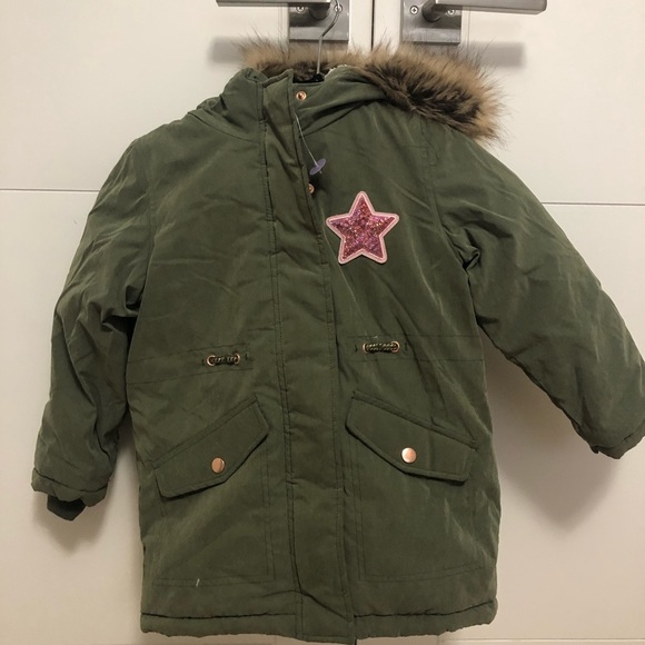 George Other - George/Girls/Size 4-5/Navy Green/NWT/Coat